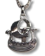 GI Vikings'Ship Pendant - SS03355