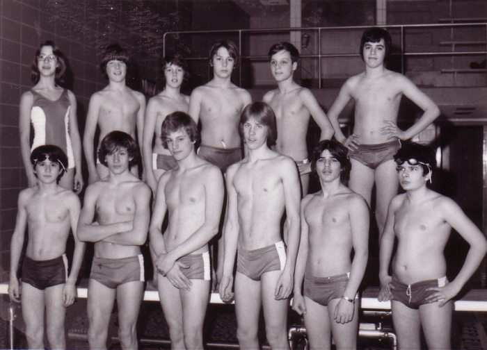 Middle School Swim Team - 1977